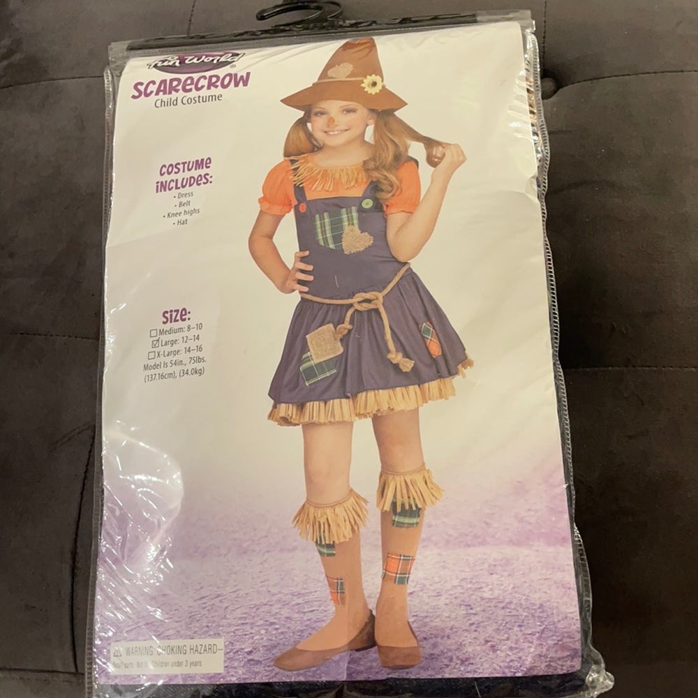 Scarecrow child custome